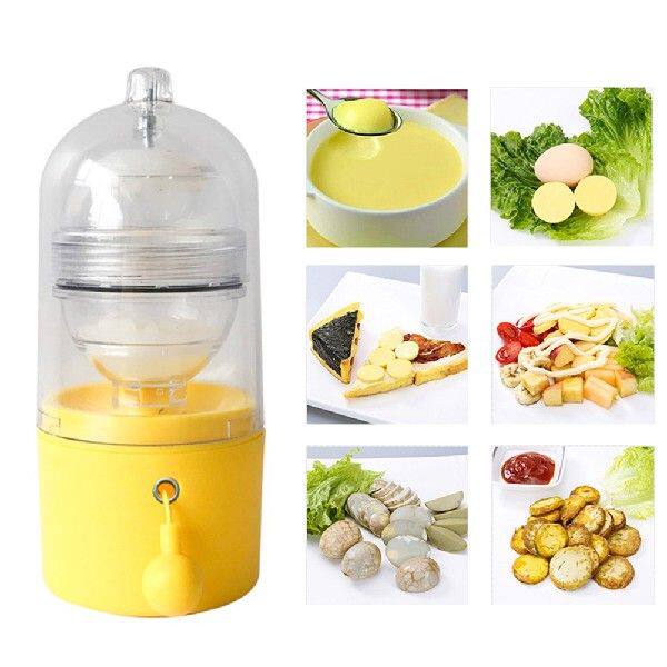 Hand Powered Egg White Yolk Mixing Maker Baby Food Tools_虎窝淘