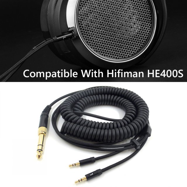 Spring HiFi Audio Cable for Hifiman HE400S HE-400I HE560 HE--图1