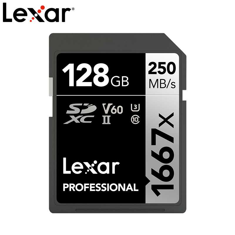 Lexar Original SD Memory Card 1667X V60 250MB/s 64GB 128GB 2 - 图3