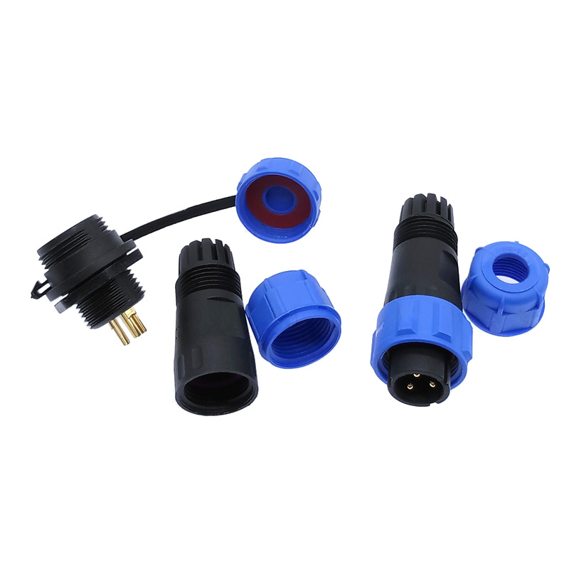 SP1310 SP1311 Waterproof docking connector plug SP13 2pin 3p-图3