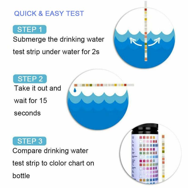 14-in-1 Swimming Pool Drinking Water Quality Test Kit Chlori - 图1