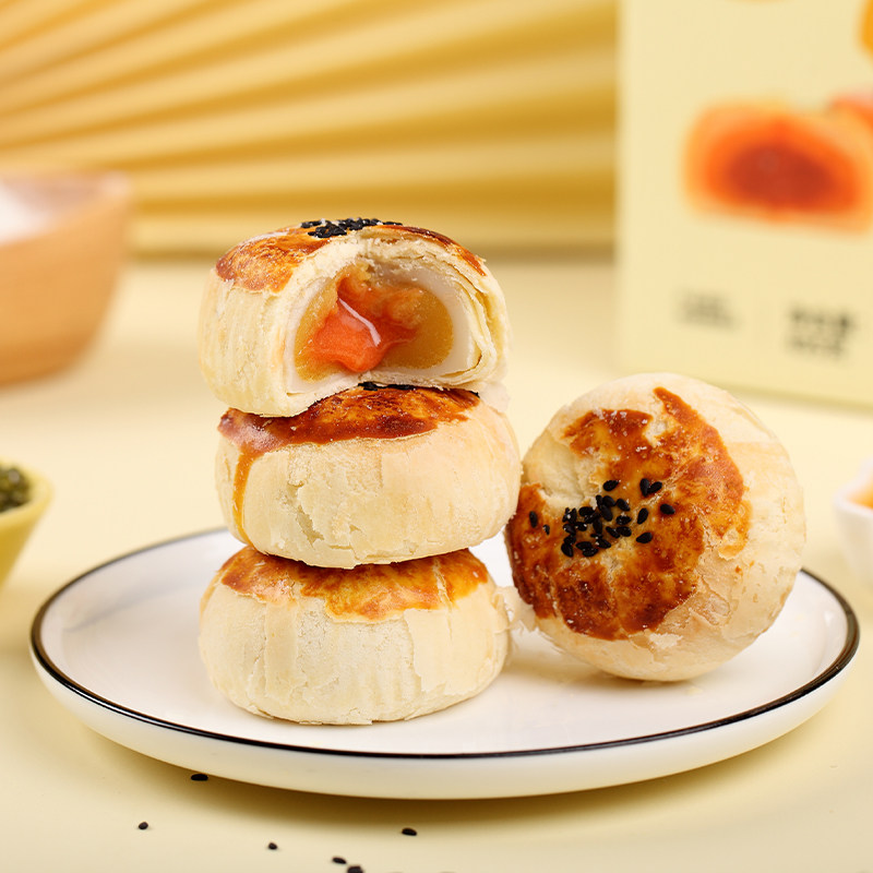beyda贝达流心酥健康早餐休闲蛋黄 Beyda传统糕点