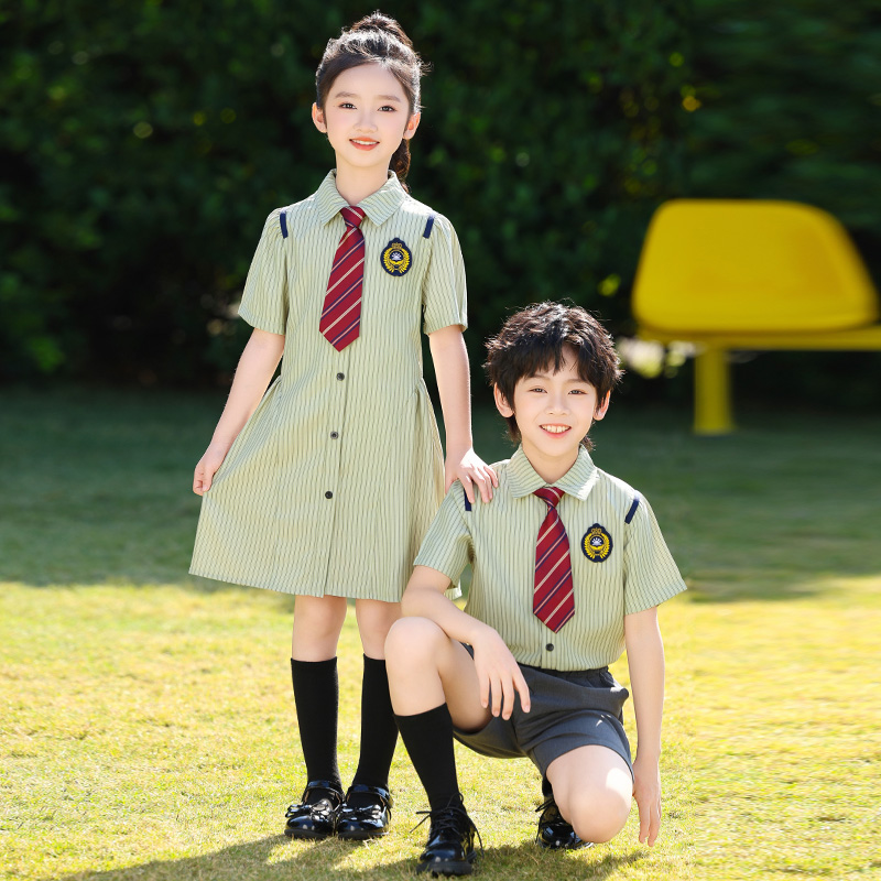六一儿童合唱演出服小学生运动会舞蹈表演服幼儿园班服毕业服装 - 图0