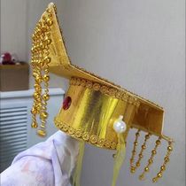 Ancient Emperors Head of the Crown Prince of the Tang Dynasty His Majesty the Emperor of the Tang Dynasty the hood of the ancient Emperors hat the ancient emperors hat-hat-hat performance