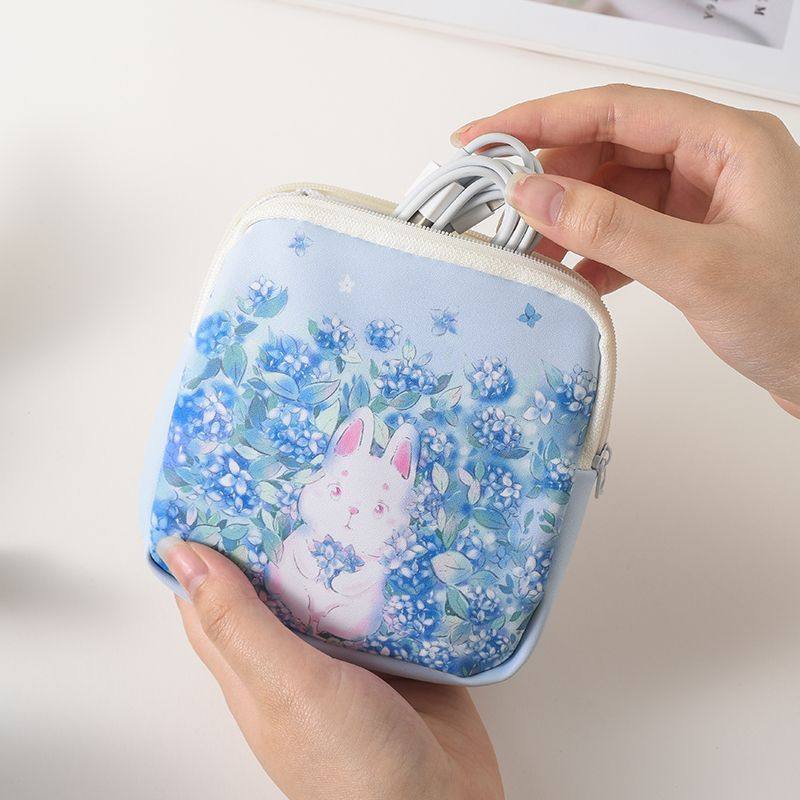 卡通便携卫生巾小包可爱收纳少女学生口红化妆包随身大容量收纳袋,淘宝优惠券,粉丝福利购,淘宝优惠卷
