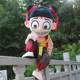 Nezha doll walking people wear COS doll costume
