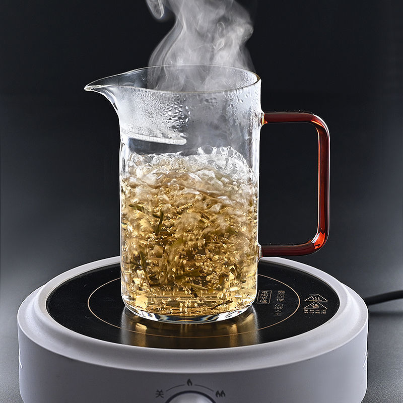公道杯茶漏一体玻璃加厚耐热分茶器家用月牙泡茶杯过滤茶水分离杯