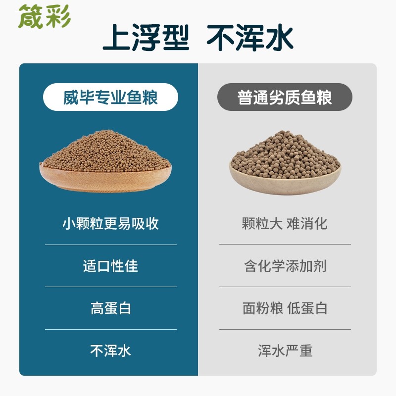 孔雀鱼饲料斗鱼鳑鲏鱼小型热带鱼粮凤尾鱼斑马鱼小颗粒金鱼小鱼食 - 图0