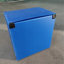 Custom PP plastic hollow j plate weekly transfer case calcium plastic case antistatic waterproof plastic Wantong plate vegetable case can be folded