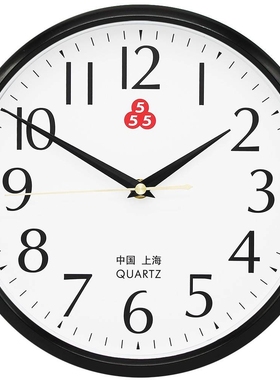 2026年新款客厅石英钟电子挂钟客厅家用时尚简约小时钟表静音卧室