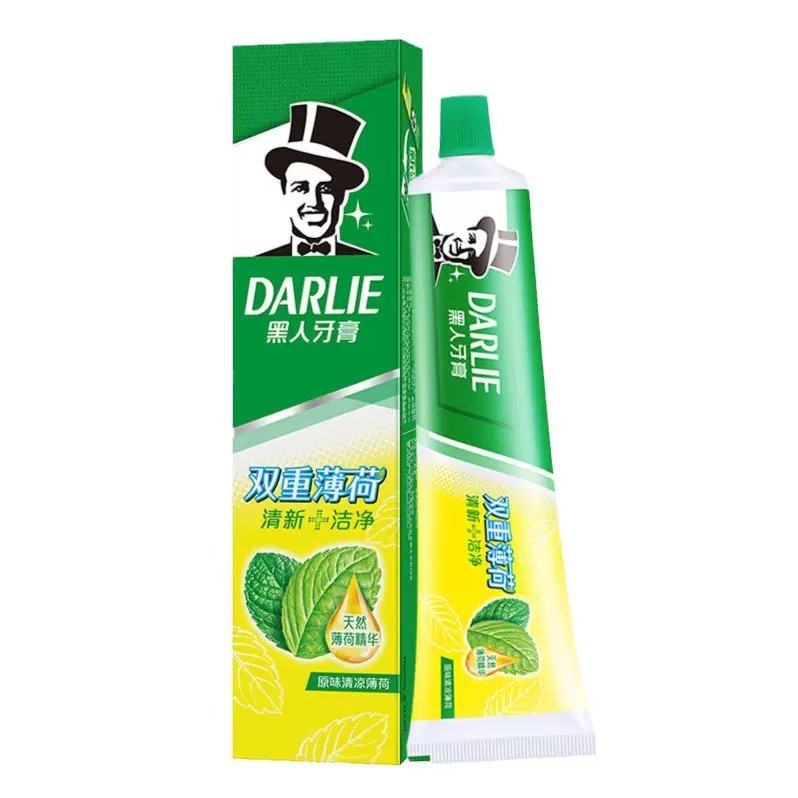 DARLIE好来(原黑人)牙膏225g双重薄荷清新口气防蛀牙大容量家庭装 - 图3