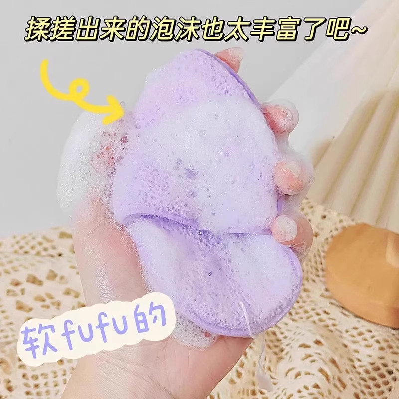 水滴手套洗脸扑海绵洁面扑深层清洁擦脸美容院专用搓脸泥膜清洁器,淘宝优惠券,粉丝福利购,淘宝优惠卷