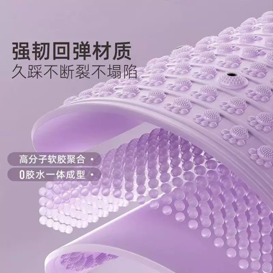 Acupressure board liquid soft rubber solid super jogging foot sole