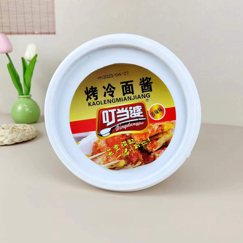 叮当婆烤冷面酱2250g原味香辣手抓饼酱调料家用商用调配酱料方便 - 图3