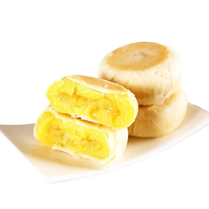 开口娃猫山王榴莲饼干面包整箱早餐 贤小呆传统糕点