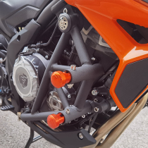 Suitable for Longxin Promise 525R Insurance Rod Rear Shelf Main Station Rack Leather Side Bag Sails Bag Tail Luggage