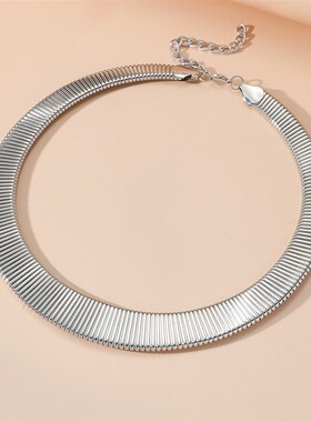 European and American Exaggerated Metal Choker Stylish Perso