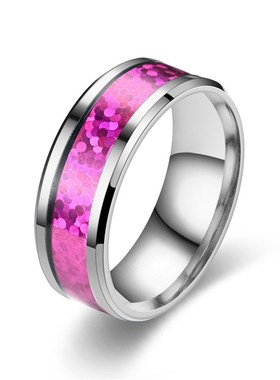 New Color Oildrop Ring 2025 European American Fashion Imitat