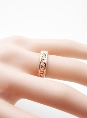 European and American Pinduoduo MicroInlaid Ring HighEnd Fee