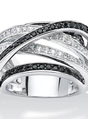 Wrapped Ring European Fashion Multilayered Microinlaid AAA F