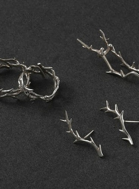 英国chrry koop原创设计《执念》s925银戒指男女情侣对戒礼物告