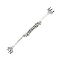 The Universal Conductive Wire Heavy Sword Hand Wire Head Clip Wire Fencing Equipment Equipment Silver Color Heavy Sword Hand Line