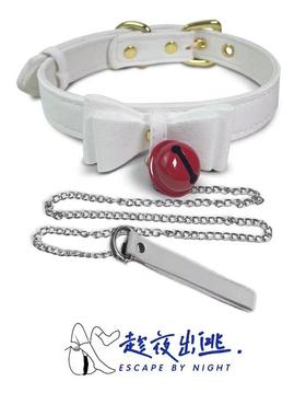 叮铃叮铃~超甜美铃铛蝴蝶结项圈耳朵可调节配饰趣味道具 趁夜出逃