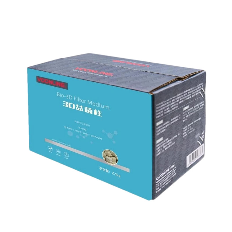 沃韦朗3D益菌柱滤材水族鱼缸专用高透水培菌硝化细菌培养屋陶瓷环,淘宝优惠券,粉丝福利购,淘宝优惠卷
