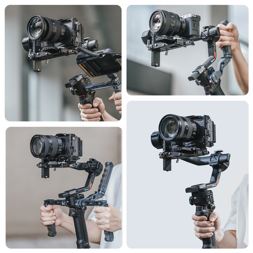 FALCAM小隼 F38防偏转快装板套件适用大疆RS5/RS4/RS4 Pro/RS3/RS3 Pro /RS2/RSC2快拆便携稳定器拓展配件 - 图2