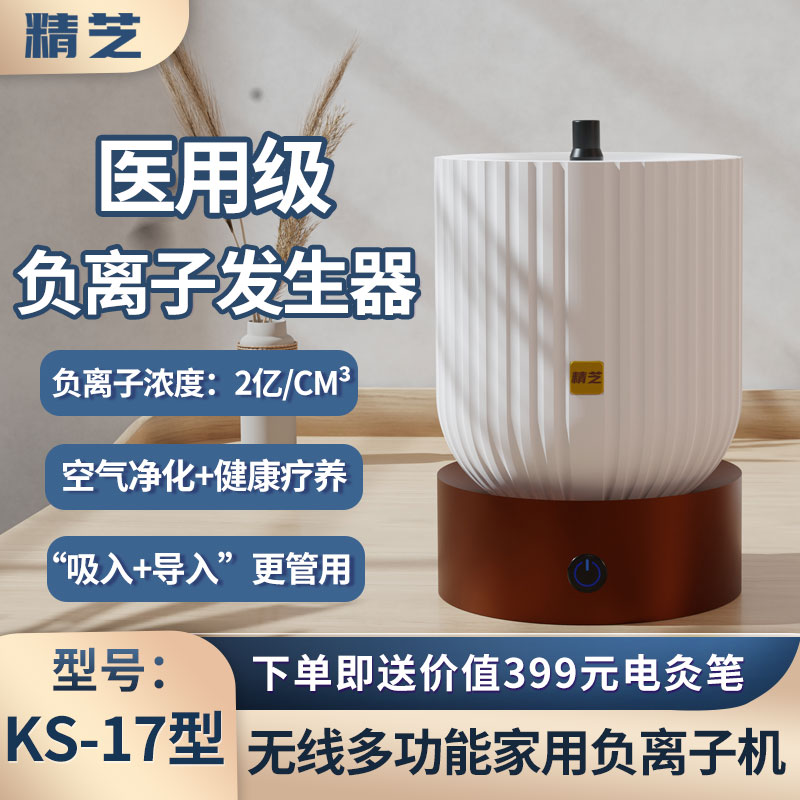 小粒径负氧离子发生器家用氧吧多功能便携高浓度疗养负离子机