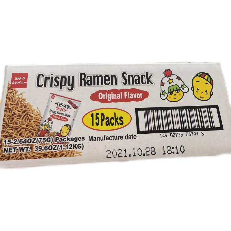 上海COSTCO开市客 CRISPY RAMEN SNACK日本进口贝贝星干脆面 原味 - 图3