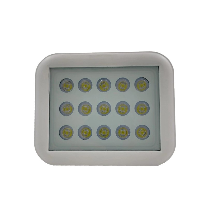 照车牌补光灯道闸18W15颗LED立柱外用防水白色220V白光有光感延时