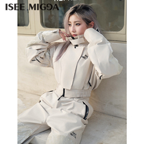 ISEEMIGGA (Velvet Quilted) 23 24 New Ski Suit Warm Equip Women Veneer Sports