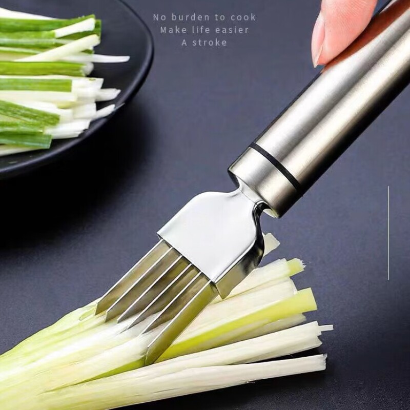 不锈钢切葱丝神器滑丝刀葱丝切丝器拉划葱器食品级刮蔬菜大土豆芹