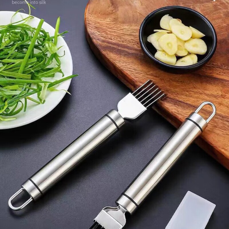 不锈钢切葱丝神器滑丝刀葱丝切丝器拉划葱器食品级刮蔬菜大土豆芹