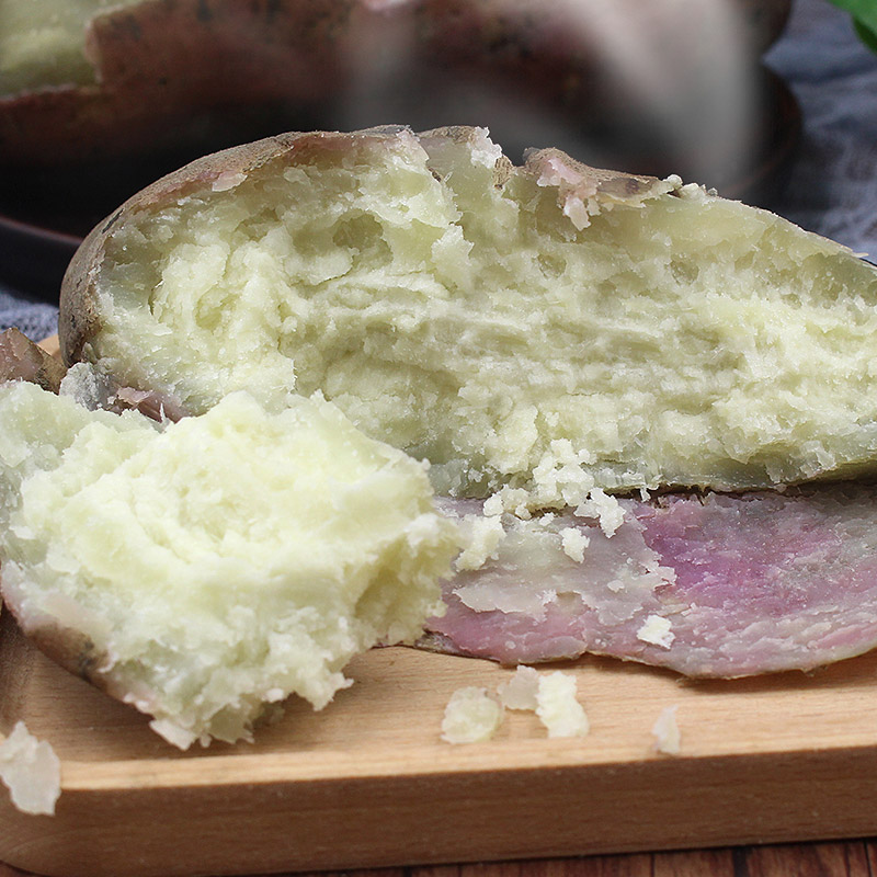 广东海边冰糖心白心薯9斤新鲜地瓜 果乡趣番薯