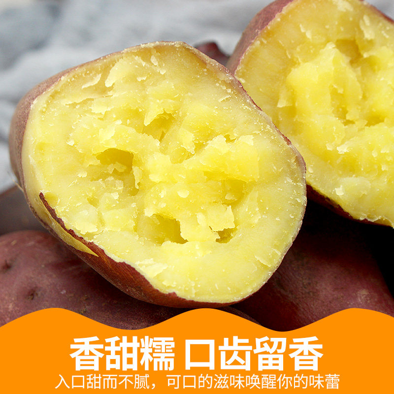 茂名王番薯10斤装黄黄心5鸡蛋 果乡趣番薯