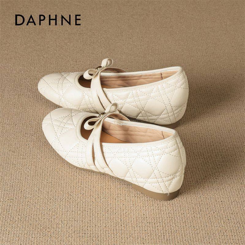 达芙妮玛丽珍鞋女2026新款春季气质绝美小香风配裙子浅口单鞋,淘宝优惠券,粉丝福利购,淘宝优惠卷