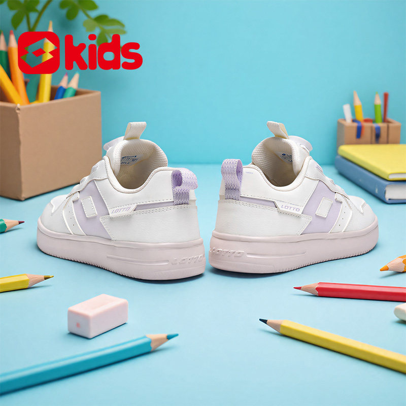 乐途儿童板鞋男2026春季新款透气低帮旋钮扣中大童鞋轻便运动鞋女,淘宝优惠券,粉丝福利购,淘宝优惠卷