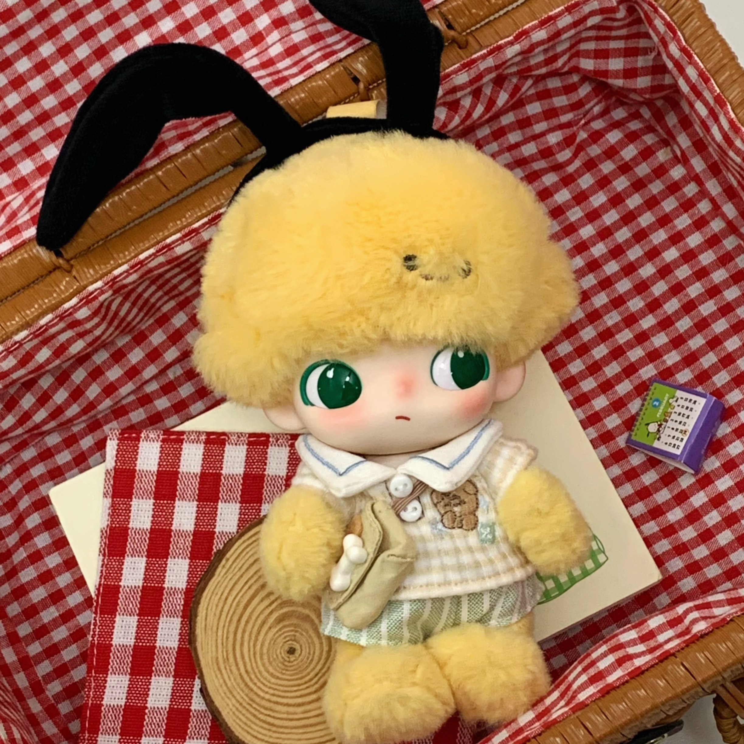 娃岛联萌x茶包泡泡茶棉花娃娃10cm娃衣出游日系列十厘米衣服奶油,淘宝优惠券,粉丝福利购,淘宝优惠卷