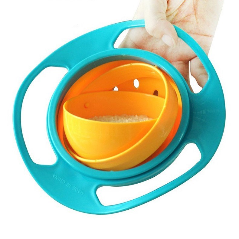 New Children's Toy Tumbler Bowl Saucer Gyro Baby Rice Bowl G - 图0