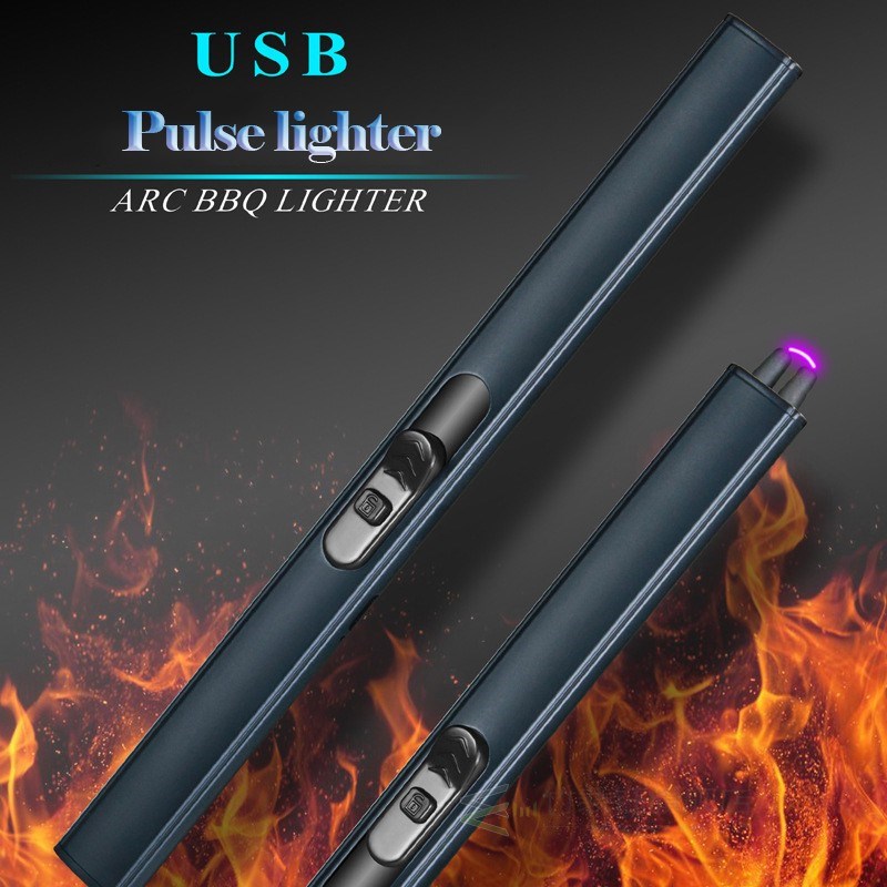 USb Charging Arc Lighter Plasma Cigarette Electric Pulse Li - 图0