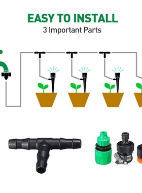25M Irrigation Spray DIY Drip Irrigation System Automatic Wa