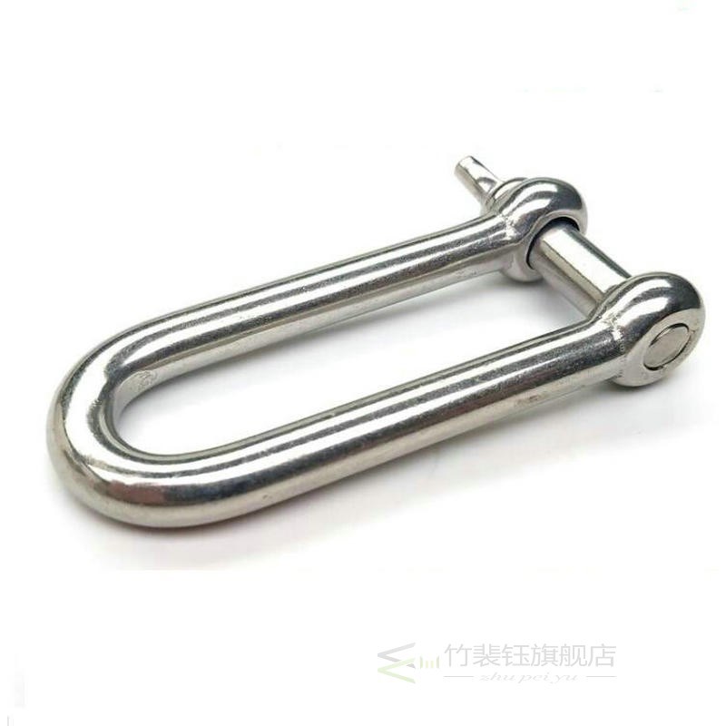 HQ LD01 M4-M16 All Sizes AISI304 Long Straight D Shackle Sta - 图2