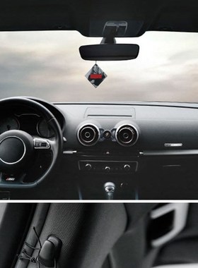 Colorful Styling Hanging Car Solid Perfume Papers Car Interi