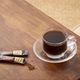 Imported UCC charcoal-grilled freeze-dried instant pure black coffee powder 28*1.8g independent small bag portable