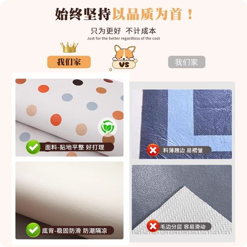 入户门垫家用卡通玄关pvc地垫蹭土蹭泥防滑防水免洗进门除尘脚垫 - 图3