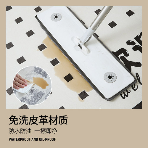 入户门垫家用卡通玄关pvc地垫蹭土蹭泥防滑防水免洗进门除尘脚垫 - 图2
