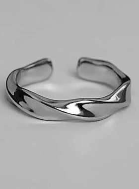 莫比乌斯无尽单身戒饰品潮牌