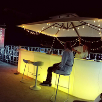 Outdoor Shining Bar bar KTV clubhouse welcome Reception Desk Leisure Gatherings Waterproof to Wine Mobile Bar Desk table